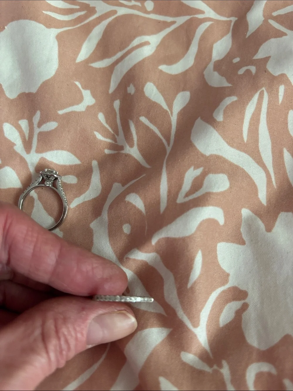 jcpenney White Gold Diamond Halo Ring with Cushion Center
